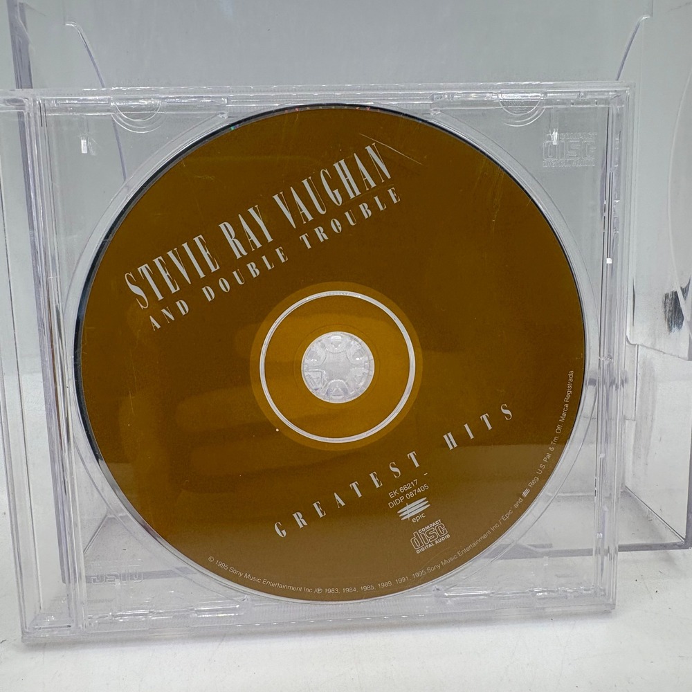 Stevie Ray Vaughan Greatest Hits & George Strait Strait Out of the Box CD